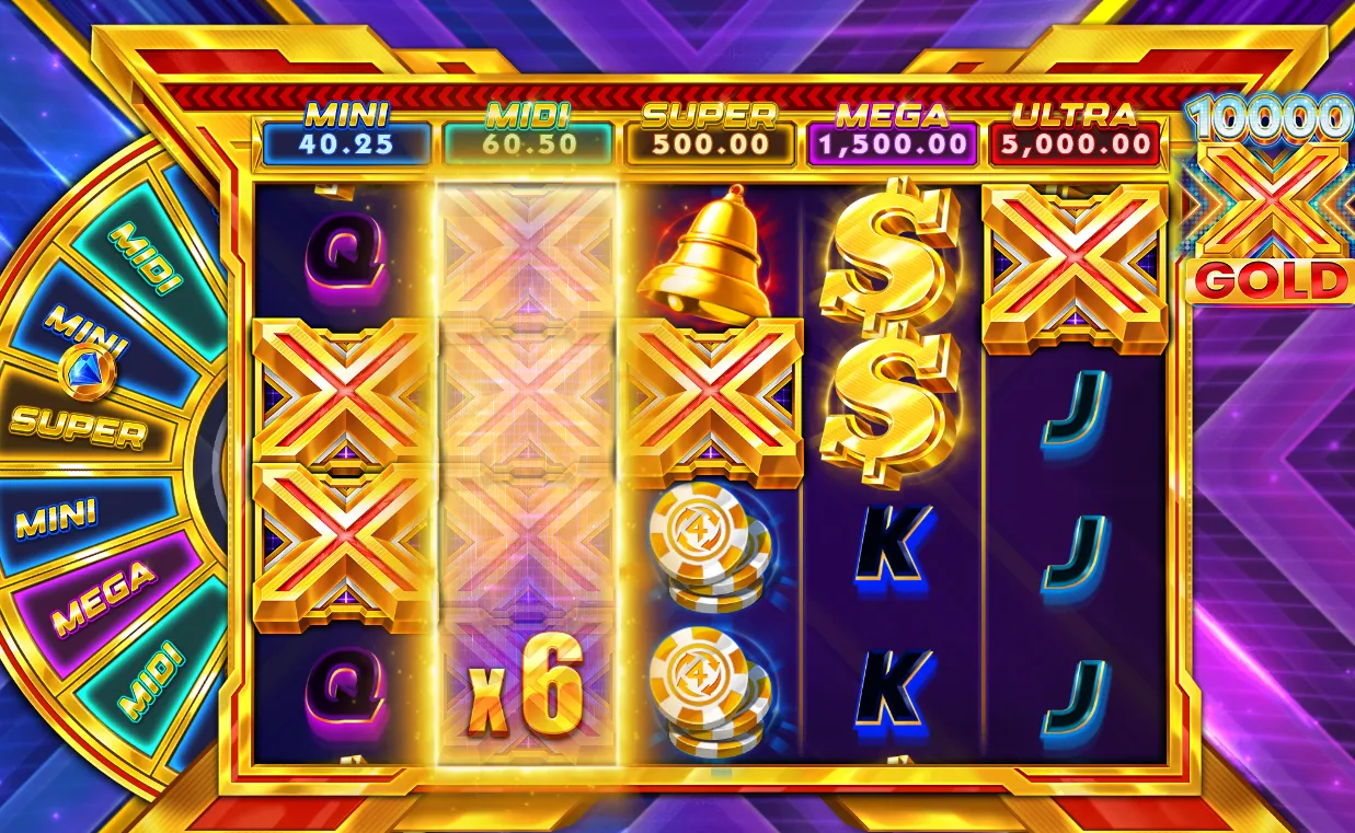 10,000x Gold Slot